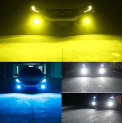 93-97y　カマロ/
99-06y　ユーコン/ユーコンXL、タホ、シルバラード/
01-06y　ユーコンデナリ/
00-06y　サバーバン/
92-96y　ブロンコ 車検対応 爆光 CSP3570LEDチップ搭載 880 LED フォグランプ ポン付け