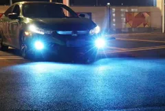 デリカ D5 CV5W CV2W D2 MB15S MB365 D3 BM20 爆光 H8/H11/H16 LED フォグランプ バルブ 球 ポン付け Bタイプ