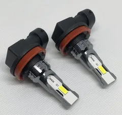 日産 フーガ H21.11～ Y51 車検対応 爆光 H8/H11/H16 LED フォグランプ バルブ 球 特注ハイパワーLEDチップ搭載 2個SET ポン付け mới 車検対応 Eタイプ