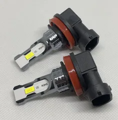 三菱 デリカ D2 H27.12～R2.11 MB36S 車検対応 爆光 H8/H11/H16 LED フォグランプ バルブ 球 特注ハイパワーLEDチップ搭載 2個SET ポン付け mới 車検対応 Eタイプ