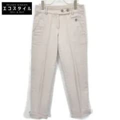 BRUNELLO CUCINELLI Quần cotton xám nhạt 38