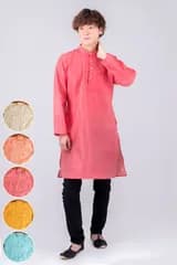 [Chất lượng/bản dịch của Ấn Độ] Kurta/bộ đồ ngủ thông thường với độ bóng và thiết kế chintz vừa phải *Chỉ có áo khoác, không bao gồm quần TIRA