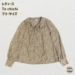 Te chichi テチチ／ボウタイ Áo kiểu Freesize