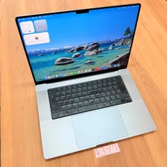 【動作良好】 MacBook pro 16インチ 2021 Apple M1 MAX 32GB 2TB 高性能 カメラ内蔵 動画編集可 ノートPC SSD搭載 macOSインストール済 【4397】