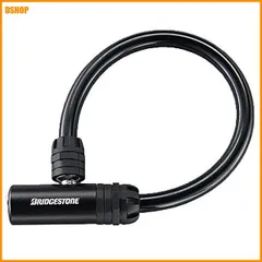 miễn phí vận chuyển★ブリヂストン(BRIDGESTONE) アルロック ショート 自転車 鍵 ワイヤーロック Đen Φ12×35cm W