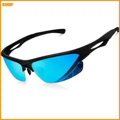 miễn phí vận chuyển★[KANASTAL] サングラス nam スポーツ 超弾性耳掛 フレーム 偏光 uv400 紫外線カット phổ biến 超軽量