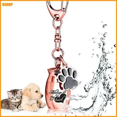 miễn phí vận chuyển★[Looking] 防水型 ミニ 骨壷 ペット 遺骨 カプセル キーホルダー ペンダント メモリアル 高い密封性と耐久性