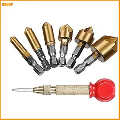miễn phí vận chuyển★面取りカッター ビット 皿取り錐ドリル 皿取錐ドリルビット ビット 皿取錐 下穴錐 座ぐり バリ取り カウンターシンクド