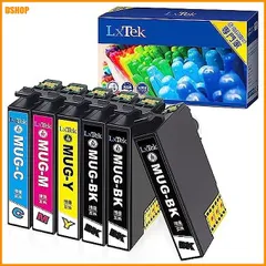 miễn phí vận chuyển★LxTek MUG-4CL マグカップ 6本bộ エプソン用 マグカップ インク epson用 ew-052a ew-