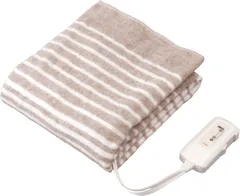 【数量giới hạn】丸洗い可 130×80cm 頭寒足熱配線 敷毛布 ダニ退治 無段階温度調節 電気毛布 節電 省エネ コイズミ KDS-40242