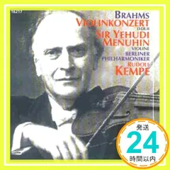 Brahms;Violin Concerto in D [CD] Menuhin? B.P.O; Kempe_02