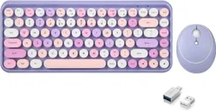 【数量giới hạn】PERIDUO-713 キーボード・マウスbộワイヤレス Perixx (パープル英語配列)