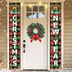 【数量giới hạn】バナー Christmas Merry 飾り付け クリスマス飾り パーティー タペストリー クリスマス 180*30cm Paready