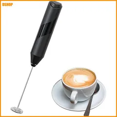 miễn phí vận chuyển★ミルクフォーマー 電動ミルク泡立て器 超軽量 静音 バッテリー式 クリーマーゼット 泡だて器 コーヒー/カプチーノ/ラテ