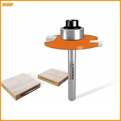 miễn phí vận chuyển★CSOOM ビスケットカッター 6mm?径 オレンジ色トリマビット 木工用 電動工具 ビスケットトリマー ビスケットジョ