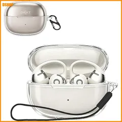 miễn phí vận chuyển★For SHOKZ OpenDots ONE/ 2 ケース カバー【HNWEIWEI】 透明 TPUChất liệu（カラビナ付き+
