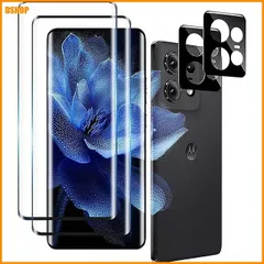miễn phí vận chuyển★【2+2枚bộ】 For Motorola Edge 50 pro/Edge 50s Pro ガラスフィルム (2枚)