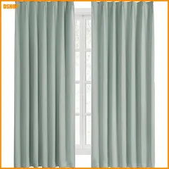 miễn phí vận chuyển★Hansleep カーテン 1級遮光 2枚組 幅100cm丈178cm 断熱 防寒 防音 (カルダモンXanh lá, 幅10