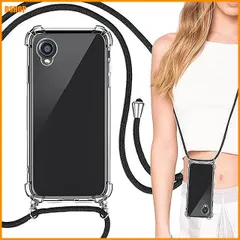 miễn phí vận chuyển★京セラ DIGNO BX2 ケース クリア 透明 カバー KYOCERA用 A101KC ショルダー 掛縄け ストラップ
