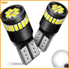 miễn phí vận chuyển★AUXITO T10 LED 爆光 240LMTrắng 2個 キャンセラー内蔵 LED T10 車検対応 3014LED