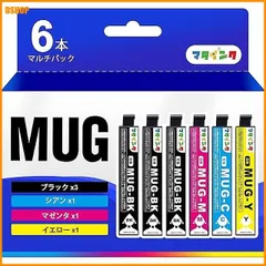 miễn phí vận chuyển★マタインク MUG-4CL 6本bộ エプソン用 インク マグカップ ew-452a ew-052a インク 増量タイ