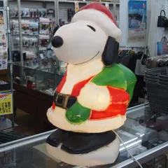 希少 SNOOPY スヌーピー サンタクロースクリスマスイルミネーション ライト ヴィンテージ エキスパート藤沢辻堂店
