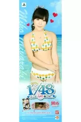 【中古】ポスター(女性) [単品] 短冊ポスター 宮崎美穂(AKB48) 「PSPソフト AKB1/48 アイドルとグアムで恋したら... 初回giới hạn生産版 オークションには出さないでください!BOX」 同梱品