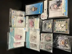  現状品 【trắng銀ノエルさん/森カリオペさんグッズ詰め合わせ】未開封品多数！ホロライブグッズ15点bộ