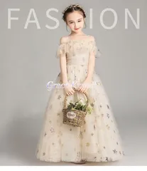 miễn phí vận chuyển ドレス Đầm 子供 trẻ em ピアノ 発表会 女の子 ジュニア 結婚式 演奏会 フォーマル 入学式 tay ngắn ロング 七五三 thời trang được đề xuất 120 130 140 150 160