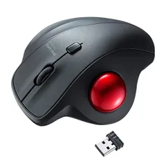 サンワサプライ ワイヤレストラックボール 静音 3ボタン 光学式 MA-WTB129BK 7cba4cce