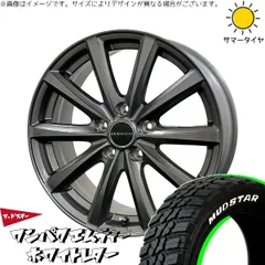 NBOX スペーシア タント デリカミニ 155/65R14 サマータイヤ ホイール 4本bộ | マッドスター ワンパクMT × コスミック D.TEN Xámメタリック 14インチ 4.5J +43 4穴100