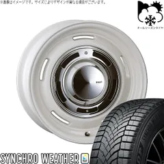 GN アウトランダー 235/60R18 オールシーズンタイヤ ホイール 4本bộ | ダンロップ シンクロウェザー × クリムソン ディーン クロスカントリー マーガレットTrắng 18インチ 8J +35 5穴114.3
