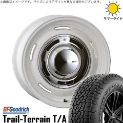 ランドクルーザー 265/65R18 サマータイヤ ホイール 4本bộ | BFグッドリッチ トレイルテレーン T/A × クリムソン ディーン クロスカントリー マーガレットTrắng 18インチ 8J +52 6穴139.7