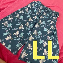 mới　ディズニー　Disney スティッチ ワイドステテコ LL Xanh dương青