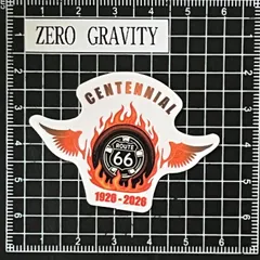 F425 ルート66 アメリカン 防水ステッカー ZEROGRAVITY