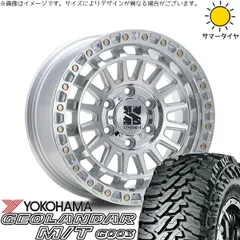 トライトン 265/70R17 サマータイヤ ホイール 4本bộ | ヨコハマタイヤ ジオランダー M/T G003 × エムエルジェイ エクストリームJ XJ08 グロスマシンド 17インチ 8J +20 6穴139.7