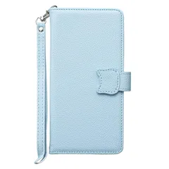 【mới】 BOBOWTRK 電話カバー Xperia 10 IV SOG07 SO-52C用のケース手帳型 dễ thương猫 カード収納 ストラップ スタンド機能付き マグネット開閉式 財布型 小銭収納 全面保護 耐衝撃 (B2-Xanh dương 青, Xperia 10 IV