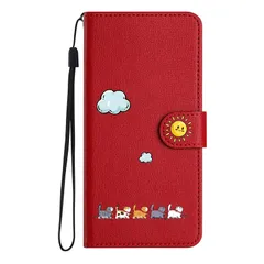 【mới】 Aisenth 対応 iPhone SE 第2世代/第3世代/7/8 ケース 手帳型 かわいい猫柄 ケース カード収納 thời trang 携帯カバー