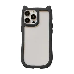 【mới】 ZAZ for iPhone14Pro ケース ネコミミ 猫耳 Đen mimi-14pro-002