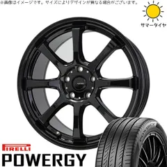 ZR-V クロストレック 225/60R18 サマータイヤ ホイール 4本bộ | ピレリ パワジー × ホットスタッフ Gスピード G08 メタリックĐen 18インチ 7J +53 5穴114.3