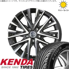 プリウスα 225/40R18 サマータイヤ ホイール 4本bộ | ケンダ カイザー KR20 × 共豊コーポレーション スマック レジーナ サファイアĐenポリッシュ 18インチ 7.5J +38 5穴114.3