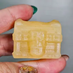 オレンジカルサイト 宝箱 カービング