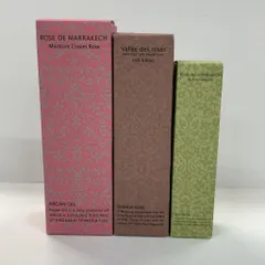 X2005 【お得クーポン配布中】ローズ ド マラケシュ モイスチャークリーム ローズ 200g／リッチローション 100mL／リッチ ヴェルヴェンオイル レモンバーベナの香り 40mL 計3点bộ