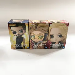 ★ 未開封 Qposket フィギュア 3点 まとめ売り マーベル マイティソー ヒロアカ ホークス 東京リベンジャーズ マイキー