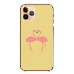 iPhone18 ProMAX ケース カバー アイフォン18プロマックス スマホケース ハードケース フラミンゴ ハート ラブ かわいい dễ thương thời trang Hồng 水色 透明ケース Be Màu sắc07