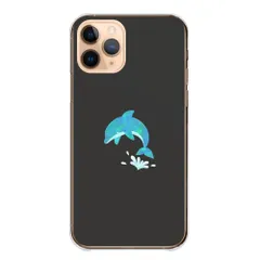 iPhone18 ProMAX ケース カバー アイフォン18プロマックス スマホケース ハードケース イルカ ワンポイント thời trang 水彩Màu sắc かわいい 透明ケース クリアケース シンプル Màu sắc09