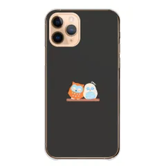 iPhone18 ProMAX ケース カバー アイフォン18プロマックス スマホケース ハードケース フクロウ 梟 ふくろう みみずく ミミズク かわいい イラスト thời trang 透明ケース Màu sắc09