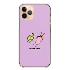 iPhone18 ProMAX ケース カバー アイフォン18プロマックス スマホケース ハードケース うさぎ かめ 兎と亀 ゆるい おもしろい キャラクター かわいい 透明ケース クリア Màu sắc06