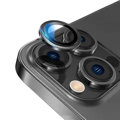 【mới】 【6枚bộ】ELYBYYLE for iPhone14 pro カメラフィルム 2024 iPhone14 pro max用カメラフィルム レンズ保護カバー 薄型 強化ガラス 耐衝撃 独立型 đen縁取り 露出オーバー防止 アルミ合金 アイフォン 14