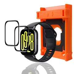 【mới】 【2枚入 ガイド枠付き】対応 Xiaomi Redmi Watch 5 Active フィルム Redmi Watch 5 Active 保護フィルム